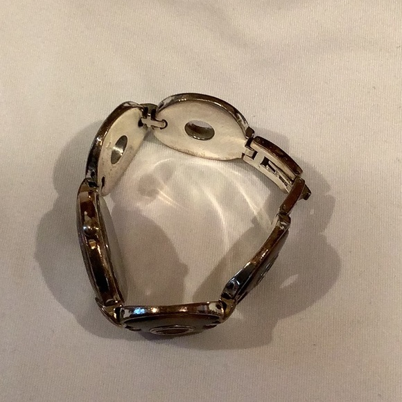 Brighton Topanga watch in black, brown, silver, new battery. Good condition. - Picture 9 of 9